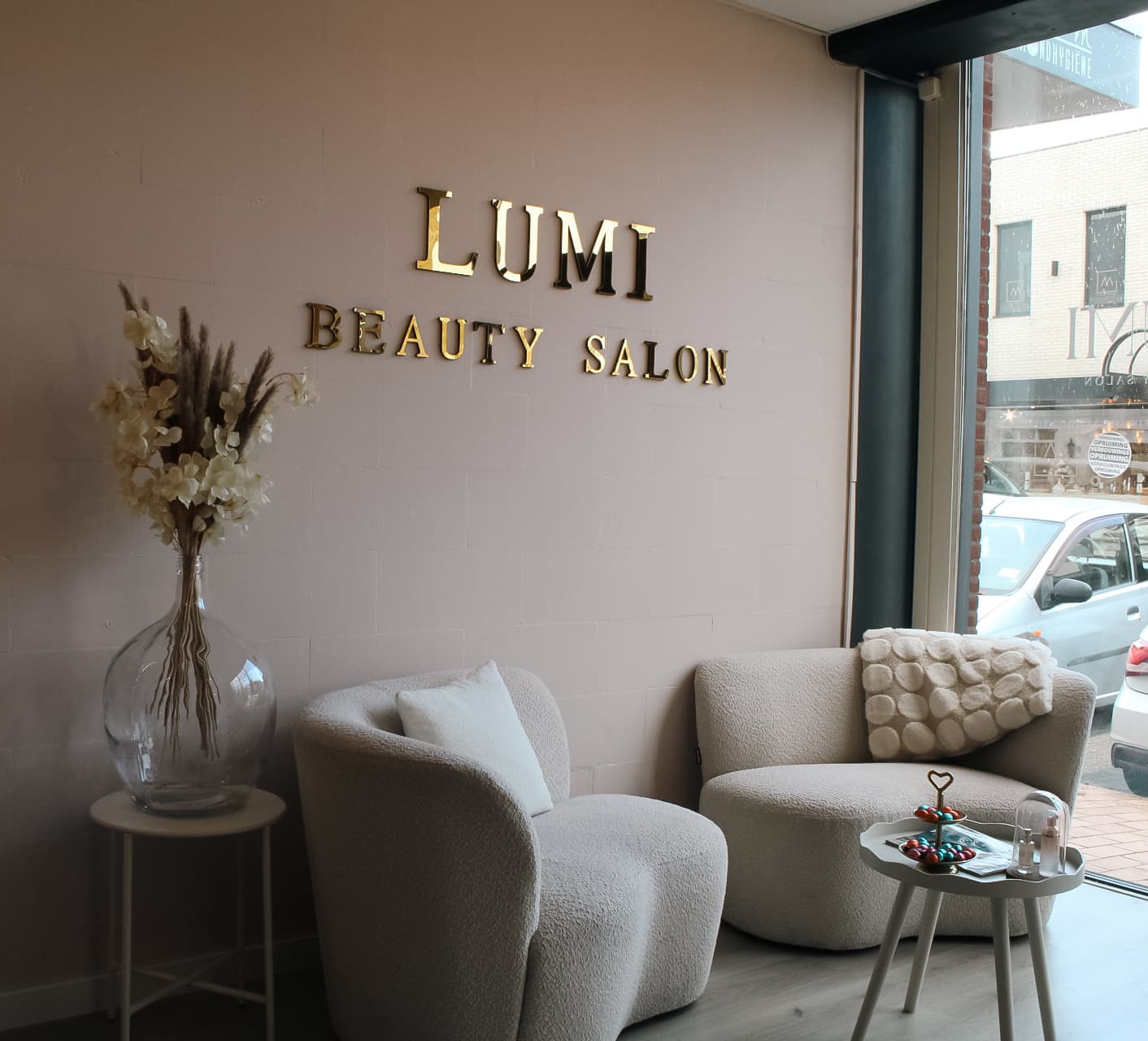 LUMI Beauty Salon interieur Mijdrecht