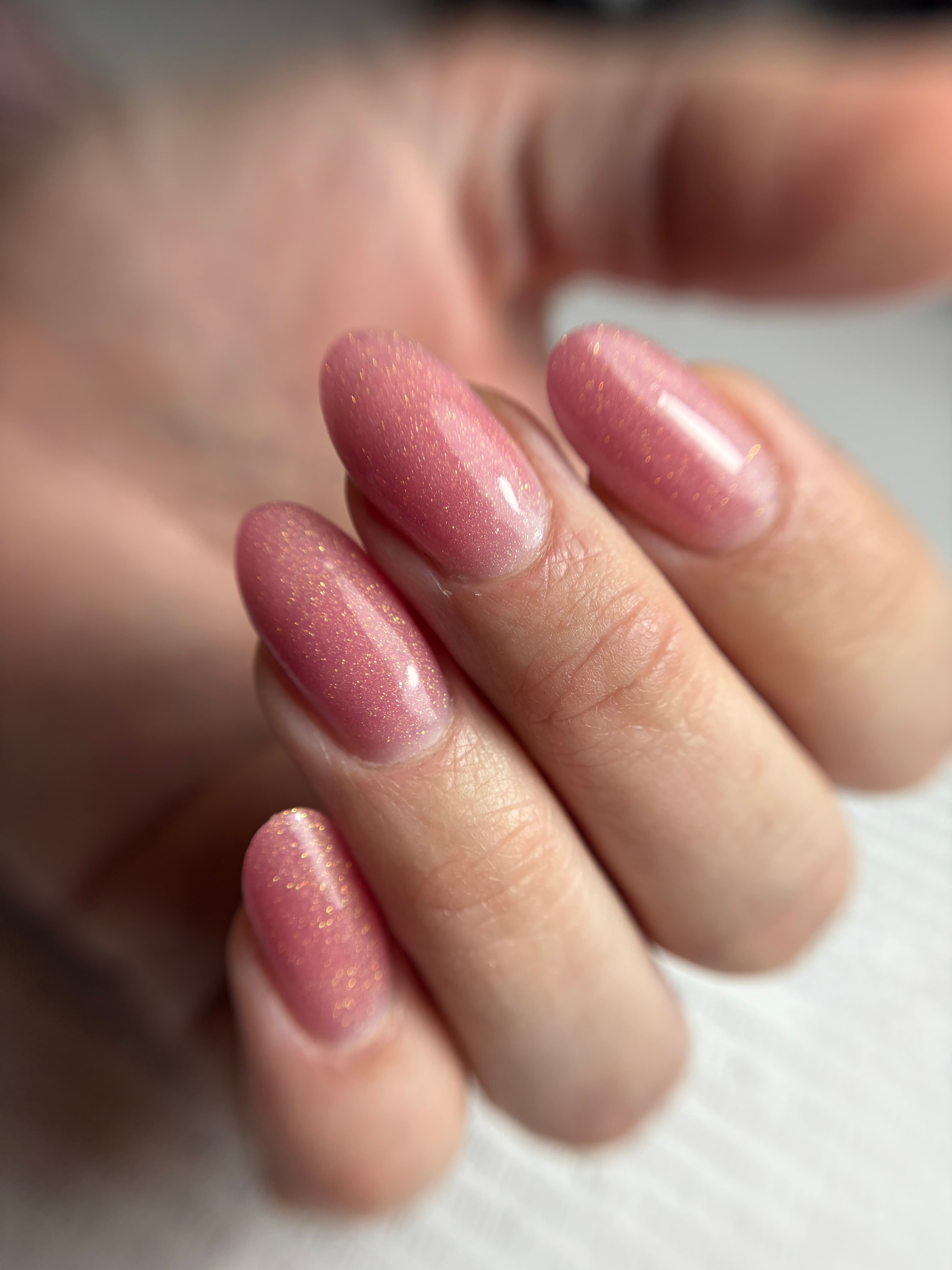 Nagels met gellak behandeling